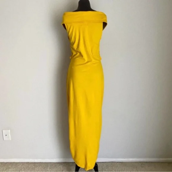 Yaura Revolve sz 12 ChiChi Dream Dress. Midriff cutout high-low maxi NWT - Picture 10 of 13
